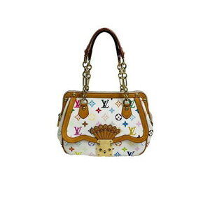 Louis Vuitton Handbag Gracie White Monogram Multicolore